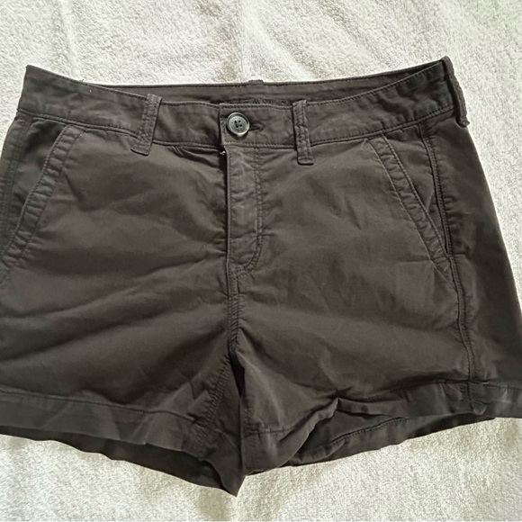 AMERICAN EAGLE Women's Casual Black Stretch Trouser Shorts, Size 4 - Picture 1 of 4